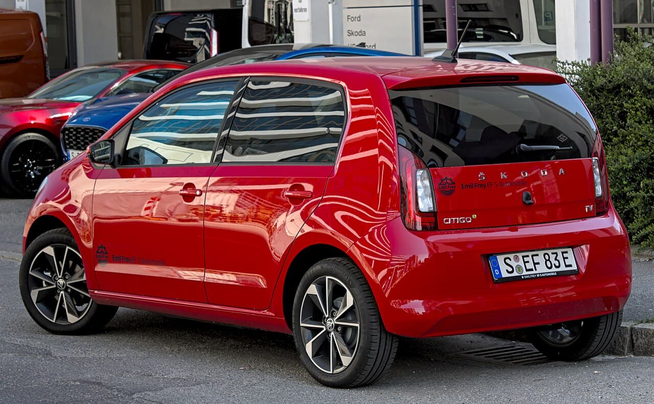Voorbeeld van het model SKODA CITIGO; niet de aangeboden auto